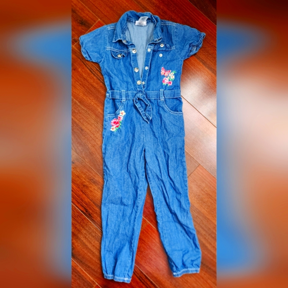 Little Lass Girls Jumpsuit